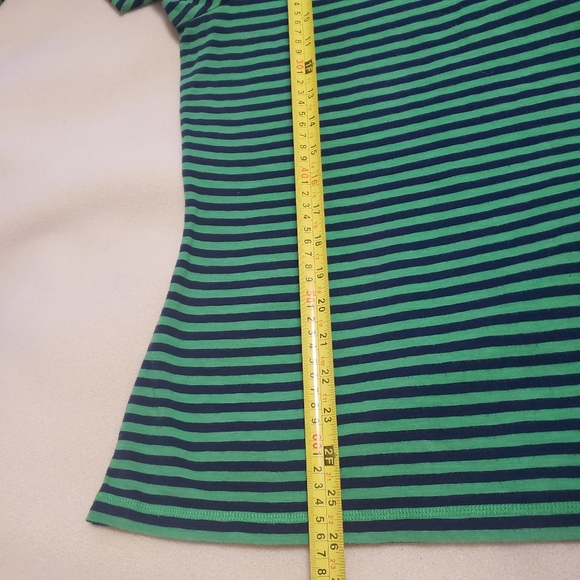 Boden Breton green and black scoop neck tee - Picture 6 of 8